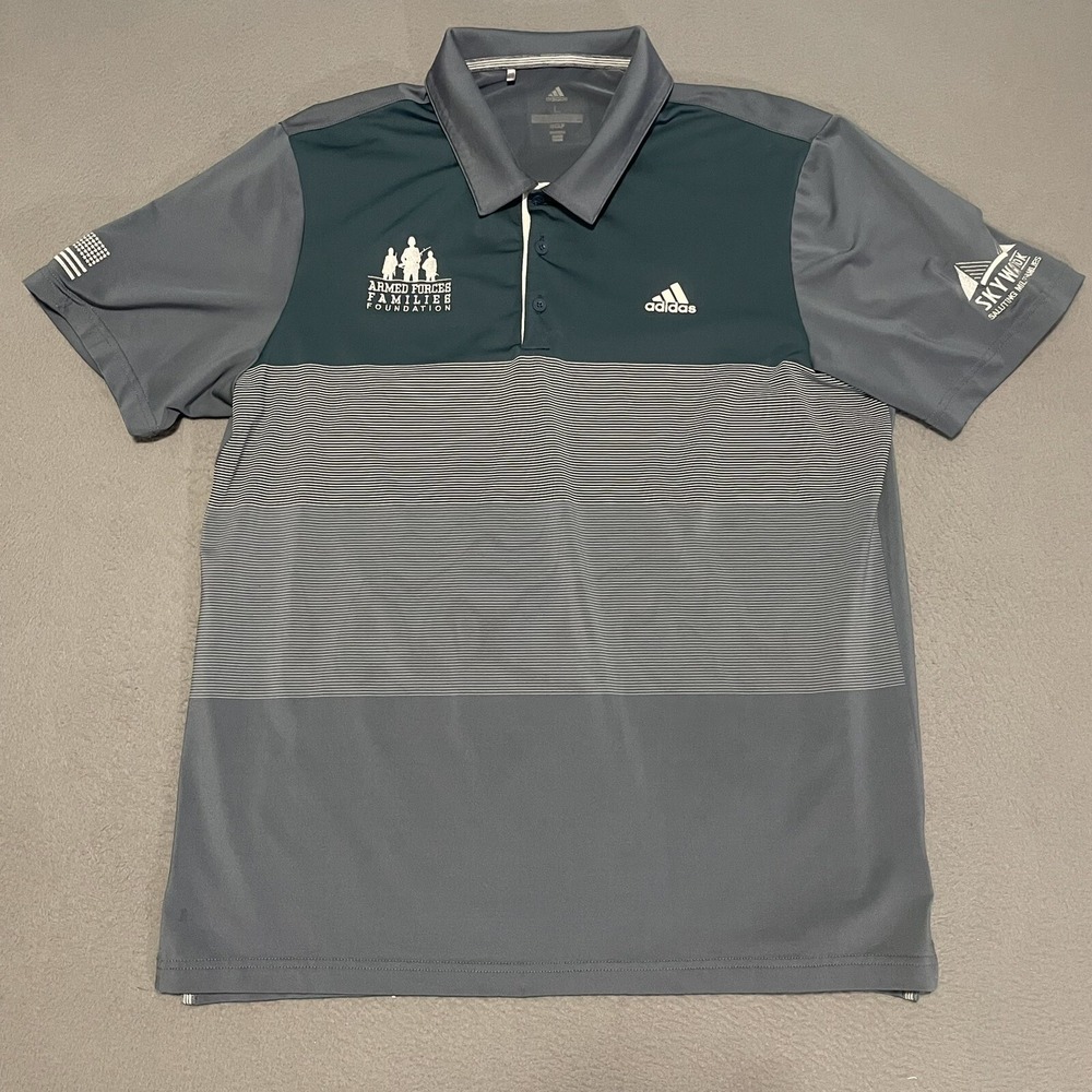 Adidas Taco Bell Employee Workwear Polo Men's Large Armed Forces Foundation